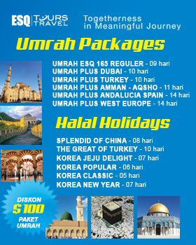 Travel Umroh ESQ, Biro Travel, ESQ Tours, ESQ Travel, Haji